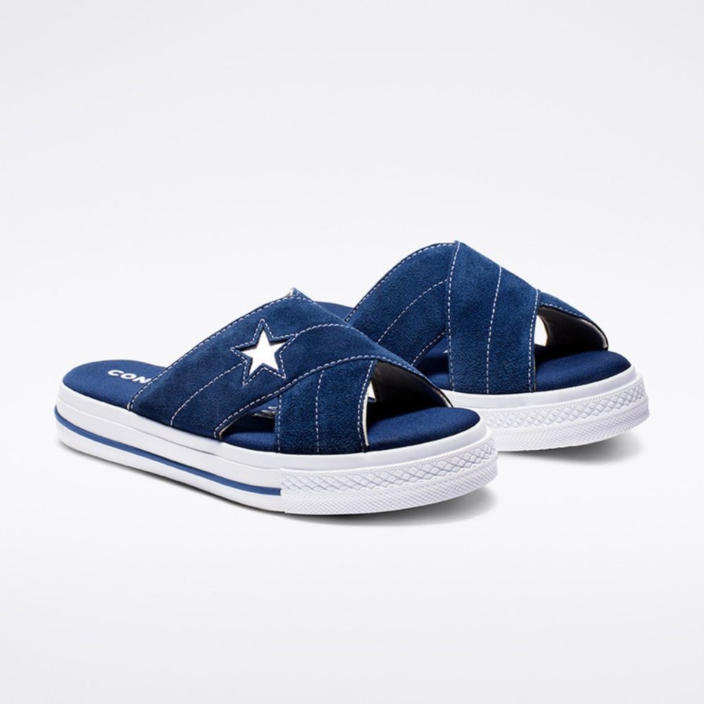 SALE!!! Converse Womens One Star Slip-On Sandal 564147C Size 8